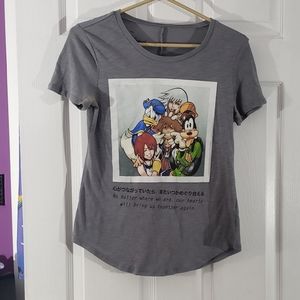 Disney Kingdom Hearts photograph polaroid tshirt